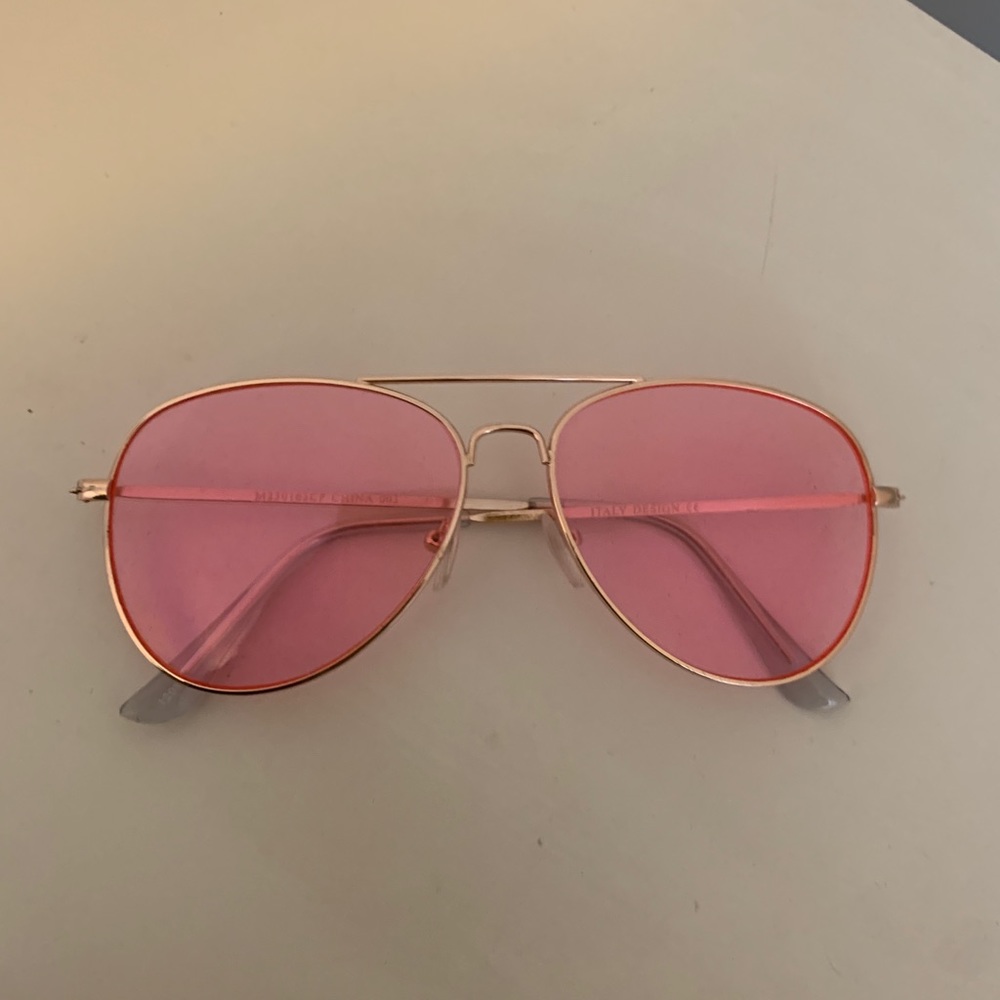 Pink sunglasses